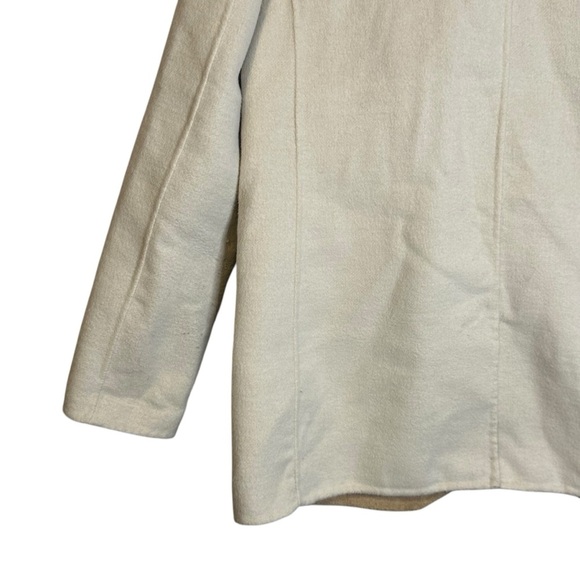 J Crew Leighton Blazer Double Faced Wool Cream Sand One Button Size 2 #BJ930 - Picture 8 of 13